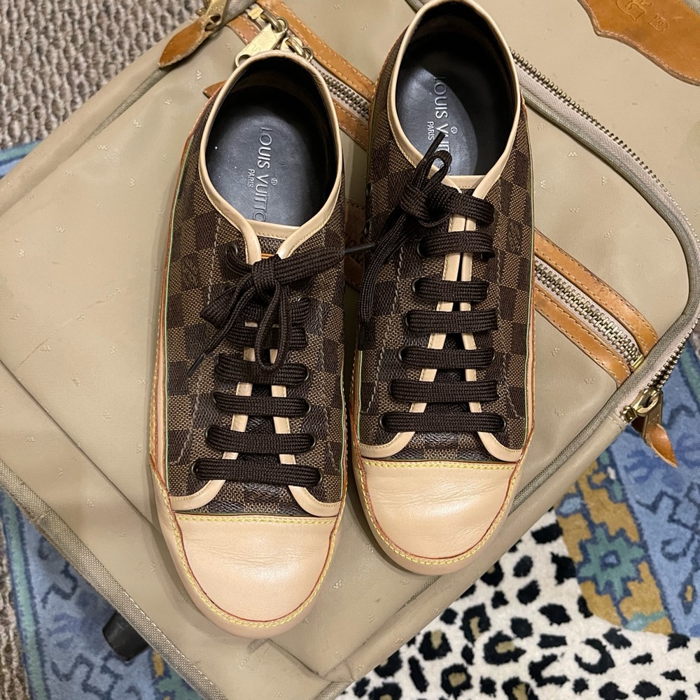 Louis Vuitton Damier Cap-Toe Sneaker BA1017